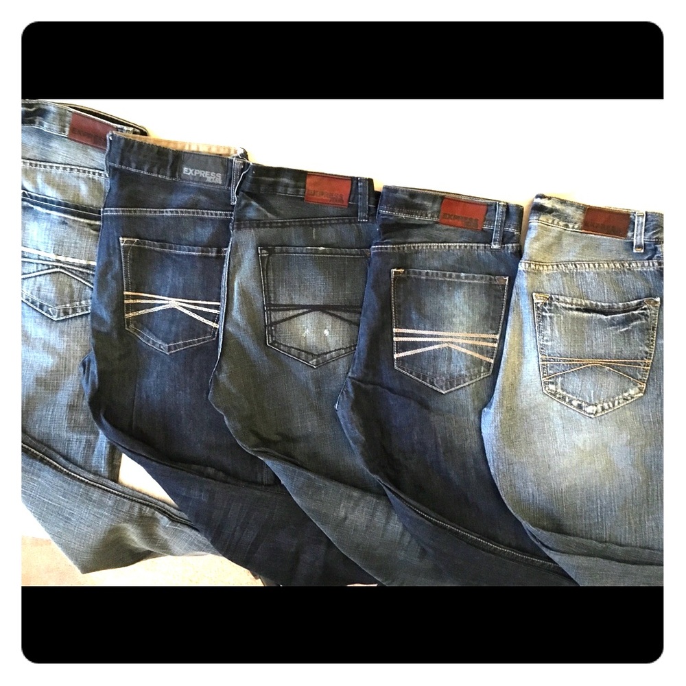 Express denim like new 32x34